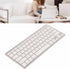 Keyboard, 78 Keys German Layout, Ultra Slim Smart Keypad, Portable Silent German Keyboard, QWERTZ Layout for iOS,