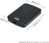 Compact Cable Card with 22" USB-C, USB-A/Micro-USB/Light/OTG Adapter Kit & Storage Box for Travel, Charging & Data