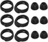 JNSA 12 PCS Medium Size Wingtips and Ear Tips Compatible with Galaxy Buds Plus, 3 Pairs Silicone Eartips and Wing Tips,