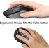 Wireless Mouse for Laptop, PC, Chromebook, Mac, Silent Wireless Mouse with USB Nano Receiver, Side Button, 2400 DPI,