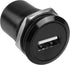 QIANRENON USB2.0 to USB B Threaded Fixed Printer Adapter, USB2.0 Female to USB Type B Female Panel Mount