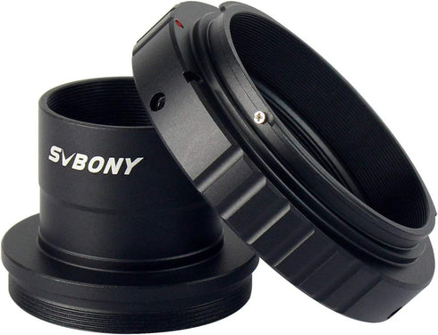 SVBONY T2 T Ring Adapter, 1.25 inches Metal Telescope Camera Adapter for Canon EOS Lenses