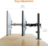 Amazon Basics 32" Adjustable Single Computer Monitor Desk Mount Arm, Holds up to and Ultrawide Monitors, Black