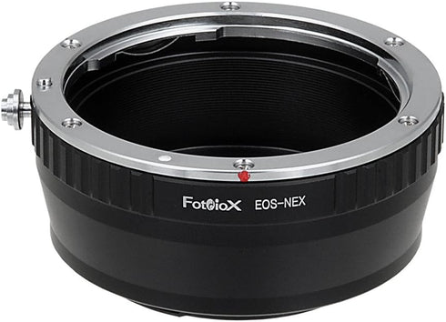 Fotodiox Lens Mount Adapter - Compatible with Canon EOS EF and EF-S Lenses on Sony E-Mount Cameras