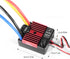 60A 2-3S 370 380 540 550 1/10 Brushed ESC Electronic Speed Controller Waterproof ESC for Brushed Motor Remote Control