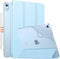 MoKo iPad Air 11 Inch Case for 7th/6th Gen M3/M2 2025/2024, 5th/4th Gen 10.9" 2022/2020, Slim Protective Sky Blue Cover