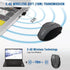 E-YOOSO Wireless Mouse, 18 Months Battery Life Cordless Mouse, 5 Level 4800 DPI for Laptop, PC