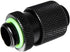 Barrow D-Plug Fitting, G1/4" Male to Male, 20mm, Black