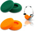 GVOEARS Replacement Cushion Earpads for Koss Portapro Headphones (2 Pairs, Green + Orange)
