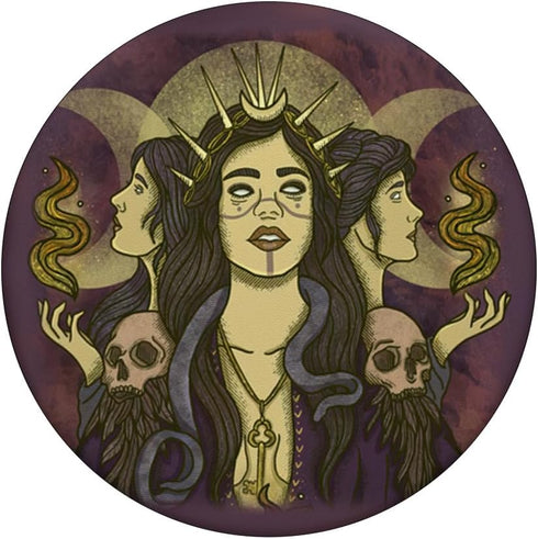 Cute Wicca Witchcraft Pagan Design - Witches Goddess PopSockets Standard PopGrip