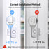 VOXON Door Window Alarm for Kids Safety, Wireless Personal Security Sensor, Burglar Alarm for Home, Cars, Sheds,