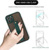 Removable and Reusable Cell Phone Grip Strap, Yetaida Telescopic Finger Kickstand Universal Silicone Holder (White)