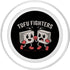 Nemons Goth Clothing Tofu Fighters - Funny Vegan Pun - Plant-Based Music Humor PopSockets PopGrip for MagSafe