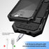 Heavy Duty Protection Case for iPhone 15, Built-in Lens Screen Protector, Rugged Stand, 360 Full Body Military Grade,