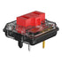 Kailh 1350 Chocolate Red Low Profile Mechanical Keyboard Switches, Linear RGB/SMD Switch (36pcs, Choc Red)