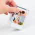 Rekeen Instax Mini Frames and Holder, Displays 4 Instant 54 mm x 86 mm Photos, Clear Acrylic Picture Box, Vase or Pen