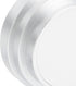 All Metal Camera Rear Lens Dust Cover Protector for DKL Mount Lens, Alloy Silver Strong Protection from Dust