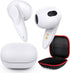Wireless Earbuds, Bluetooth Headset Mini in-Ear Headphone, Noise Canceling Deep Bass Earphone for iPhone 15/13 Pro Max,