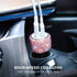SAVORI Dual USB Car Charger, Bling Bling Rhinestones Crystal Car Adapter for Fast Charging iPhone, iPad, Samsung