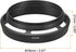 PATIKIL 62mm Lens Hood, Standard Vented Matte Surface Anti-reflective Inside Hood with Cleaning Cloth for Camera Lens, Black for Nikon, for Fujifilm, for Pentax, for Leica