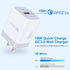 Motorola Edge 2024 Wireless Charger Fast Charging Pad 15W with 18W Quick Charger Block for Moto G Stylus 5G