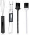 2PCS Keycap Puller and Switch Puller with 2PCS Keyboard Brush, Mechanical Keyboard Cleaning Tool