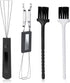 2PCS Keycap Puller and Switch Puller with 2PCS Keyboard Brush, Mechanical Keyboard Cleaning Tool