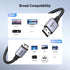 8K 6.6FT 8K@60Hz 4K@240Hz UGREEN Mini HDMI to HDMI Cable Aluminum Braided Bidirectional HDR eARC Compatible