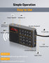Healvaluefit KJV Audio Bible Player, King James Version Electronic Bible, Electronic Holy Bible Audio Player