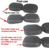 Portable Square Earphone Carrying Case, Mini Pouch Storage for Smartphone Earphone, 2-Pack