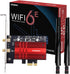 WiFi 6E AX210 PCI-E Card, BT5.2, 5400Mbps Tri-Band Wireless Network Adapter for Desktop PC, Windows 11/10