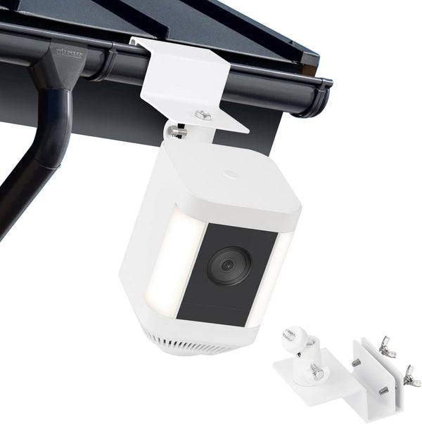 Gutter Mount for Spotlight Cam Plus/Pro (Battery), Adjustable Weatherproof Metal Mount Bracket for Security Camera