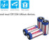 Tenergy 12 Pack 3V CR123A Lithium Batteries, 1500mAh PTC Protected for Cameras and Flashlights