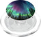 Northern Lights Aurora Borealis Green Purple PopSockets PopGrip for MagSafe