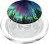 Northern Lights Aurora Borealis Green Purple PopSockets PopGrip for MagSafe