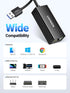 UGREEN USB to Ethernet Adapter, 1000Mbps Ethernet Adapter with USB 3.0, Driver Free, RJ45 LAN Network Adapter