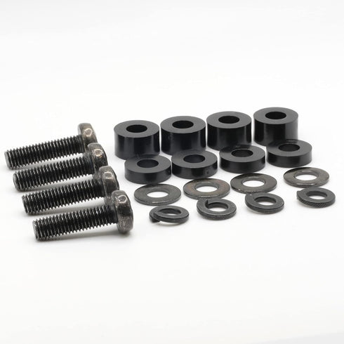 M8 Wall Mount Screws, Compatible with Samsung 11-13mm Installations, Complete Kit with Screws, Black Plated