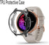 Watch Screen Protector (4+1 Pack) for Garmin Venu, Anti-Scratch Film Full Coverage Soft TPU Protective Case