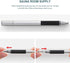 WLngtv 12 Pcs Silver Universal Stylus Replacement Tips,Universal Disc Tips Round Shape Replaceable Stylus Pen for Touch