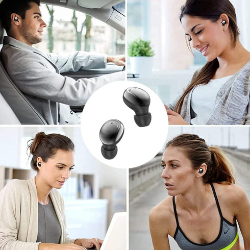 Kamon K30 Wireless Earbuds with Wireless Charging Case, Bluetooth 5.1, Touch Control Waterproof, Built-in Mic Headset