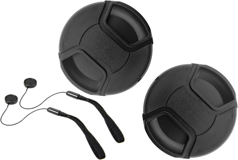 52mm Lens Cap Cover for Nikon D5100, D5200, D5300, D5500, D3300, D3200, D3100, D3000, AF-S DX 18-55mm Lenses
