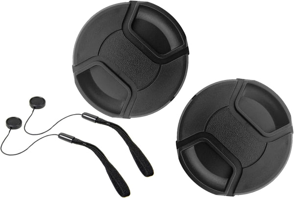 52mm Lens Cap Cover for Nikon D5100, D5200, D5300, D5500, D3300, D3200, D3100, D3000, AF-S DX 18-55mm Lenses