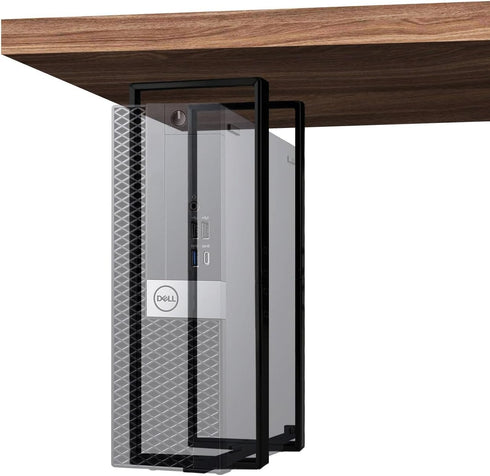SFF PC Under Desk and Wall Mount, H 14.6" x W 4", Compatible with Dell OptiPlex 7040 7050 5050 9020