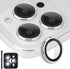 Camera Lens Protector for iPhone 13 Pro & Pro Max, Tempered Glass Lens Protector with Aluminum Alloy Ring, Fits for