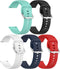 5Pack Bands for Veryfit Smart Watch IDW13, Adjustable Soft Waterproof Sport Bands for Men and Women, Compatible with