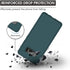 ABITKU Galaxy S10e Case, Slim Liquid Gel Rubber Shockproof Cover, Soft Microfiber Cloth Lining, Green