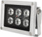 Night Vision IR Illuminators, 940nm Invisible 6-LEDs Infrared Light, IP65 Water-Resistant Outdoor Floodlight for