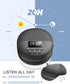 Shower Radio Speaker with Bluetooth 5.0, AGPTEK Waterproof FM, Suction Cup, 12H Playback, Handsfree Calling, Black