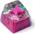 GIKZO Pink Butterfly Artisan Keycap Enchanted Forest R1 SA Profile Custom Keycaps 1U