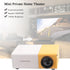 Home Theater Mini Projector, High Definition for Movie Home (U.S. Standard 110V-240V)
